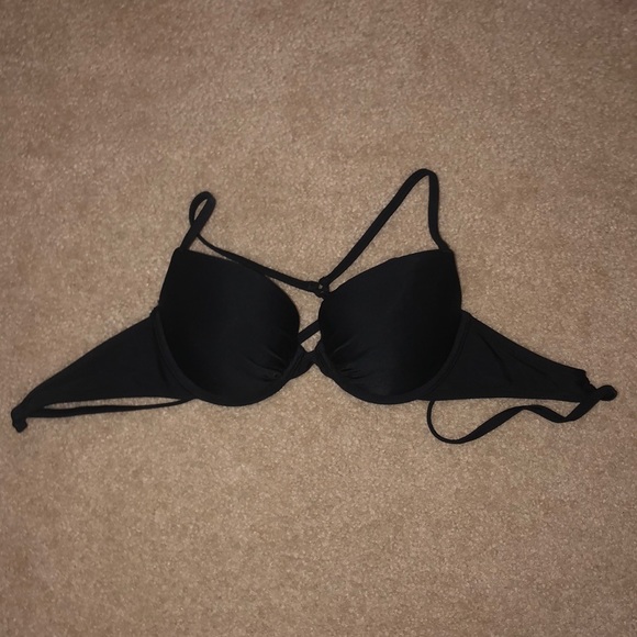 aerie Other - Aerie Black Push Up Bikini Top